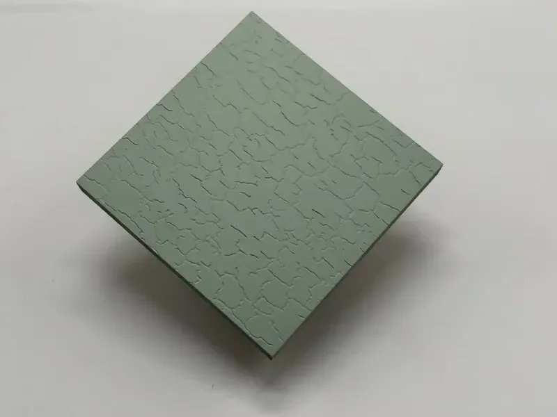 Scorched embossed panel sample 1