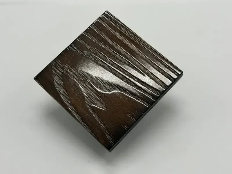 M-Bossed embossed panel sample 75 showing textured surface detail