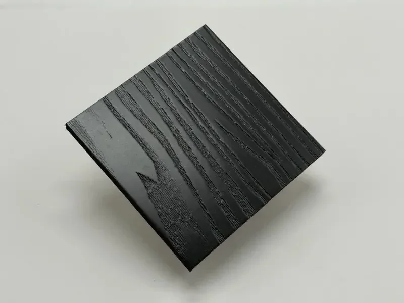American Oak embossed panel sample 2
