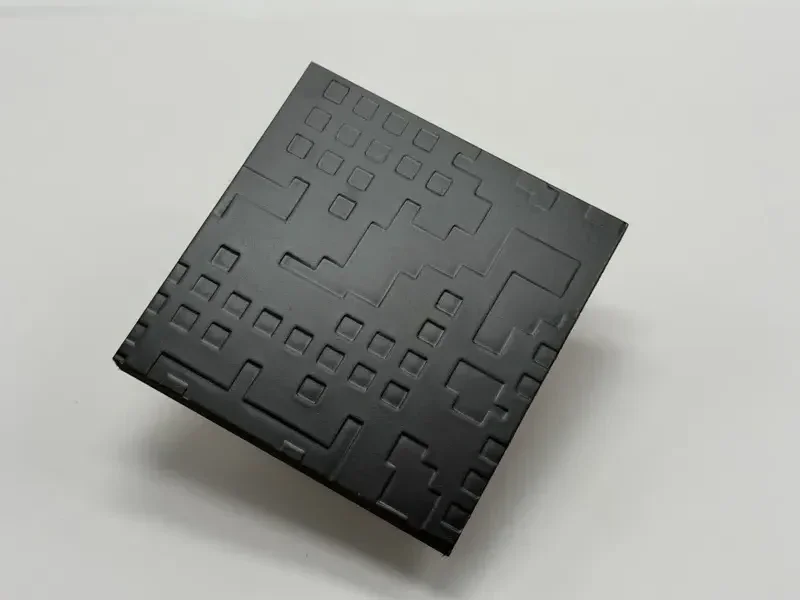 Matrix embossed panel sample 1