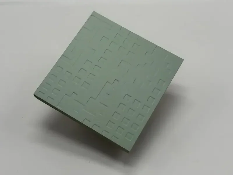 Matrix embossed panel sample 2